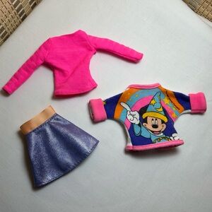 Doll Outfit for Fashion Doll 
Mickey & Pals Fashion Barbie Disney